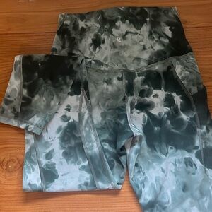 lululemon align high rise - graphite green 💚